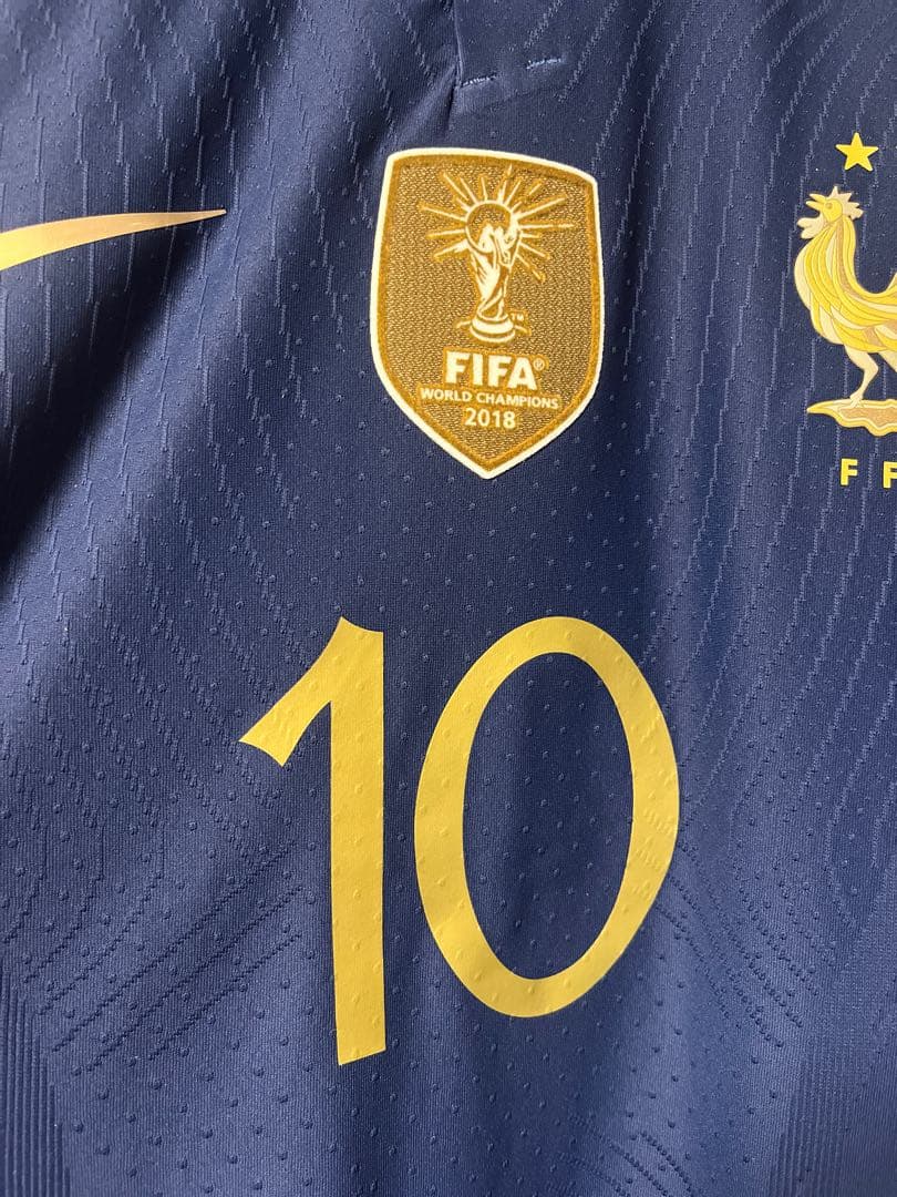 正規品　ムバッペ　2022　フランス　ホーム　オーセンティック　カタールW杯