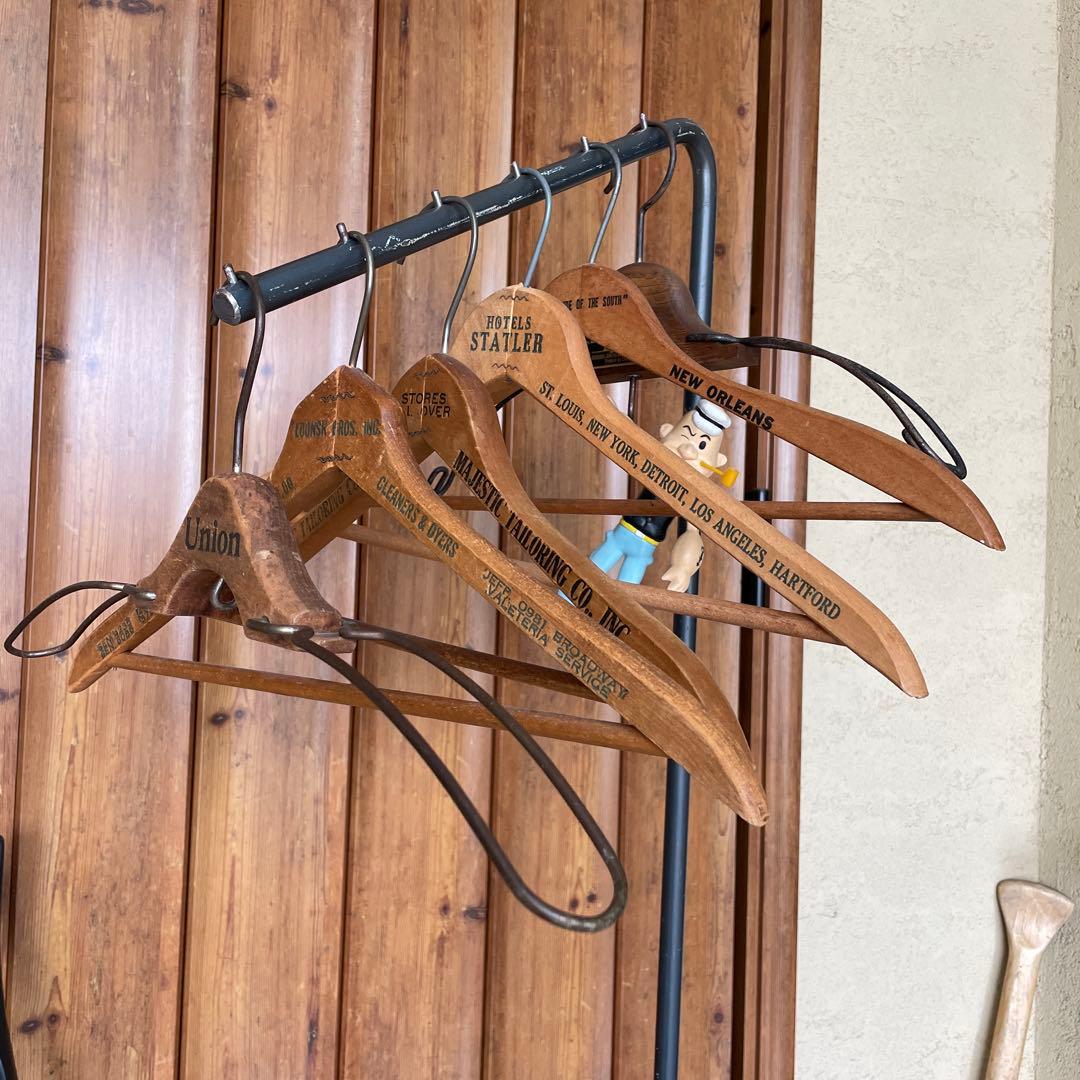 インダストリアル スラントハンガー アイアン ラック 無骨 シャビー 店舗什器