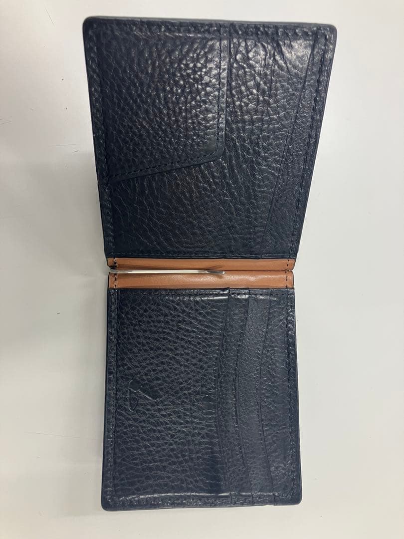 土屋鞄　マネークリップ　折り財布