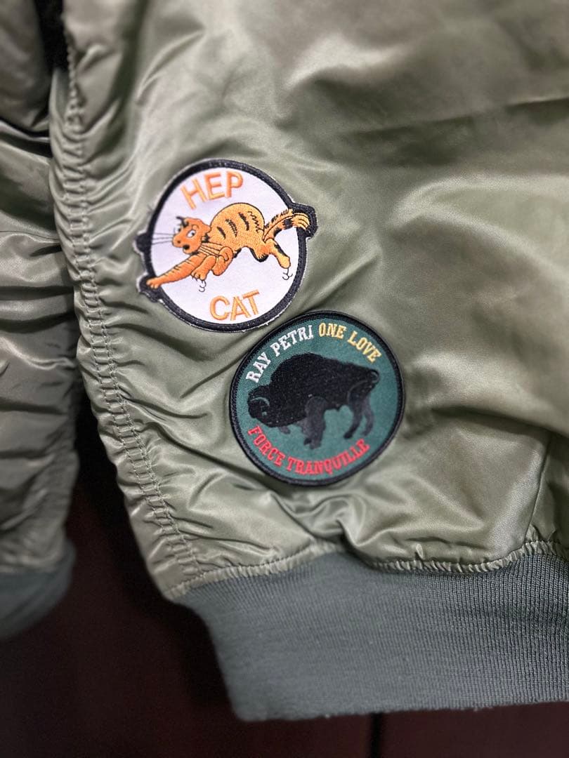 マーガレットSTUSSY 25周年 MA-1 Alpha