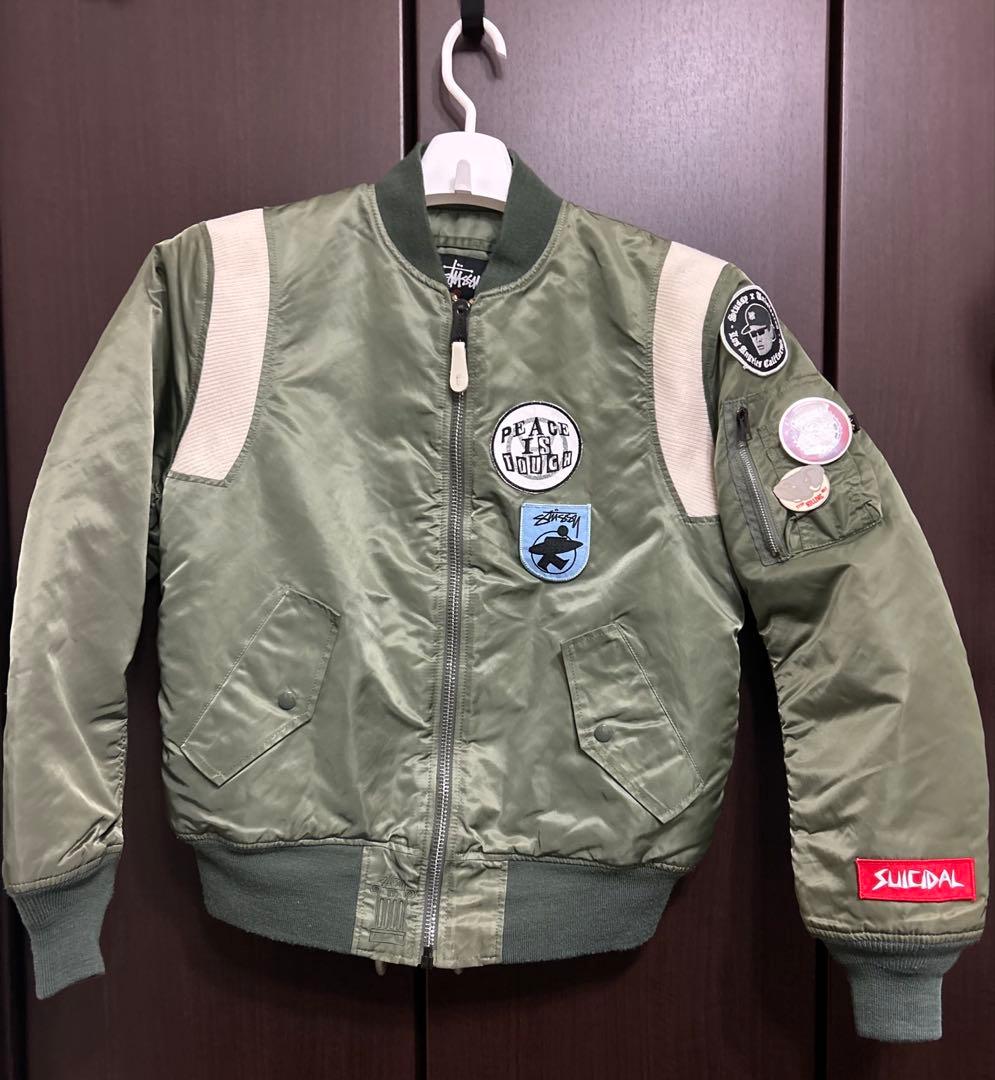 マーガレットSTUSSY 25周年 MA-1 Alpha