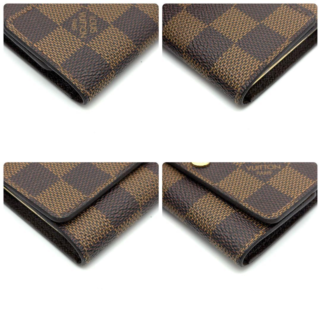 【最高級美品】ルイヴィトン ダミエ エベヌ キーケース ミュルティクレ6　6連