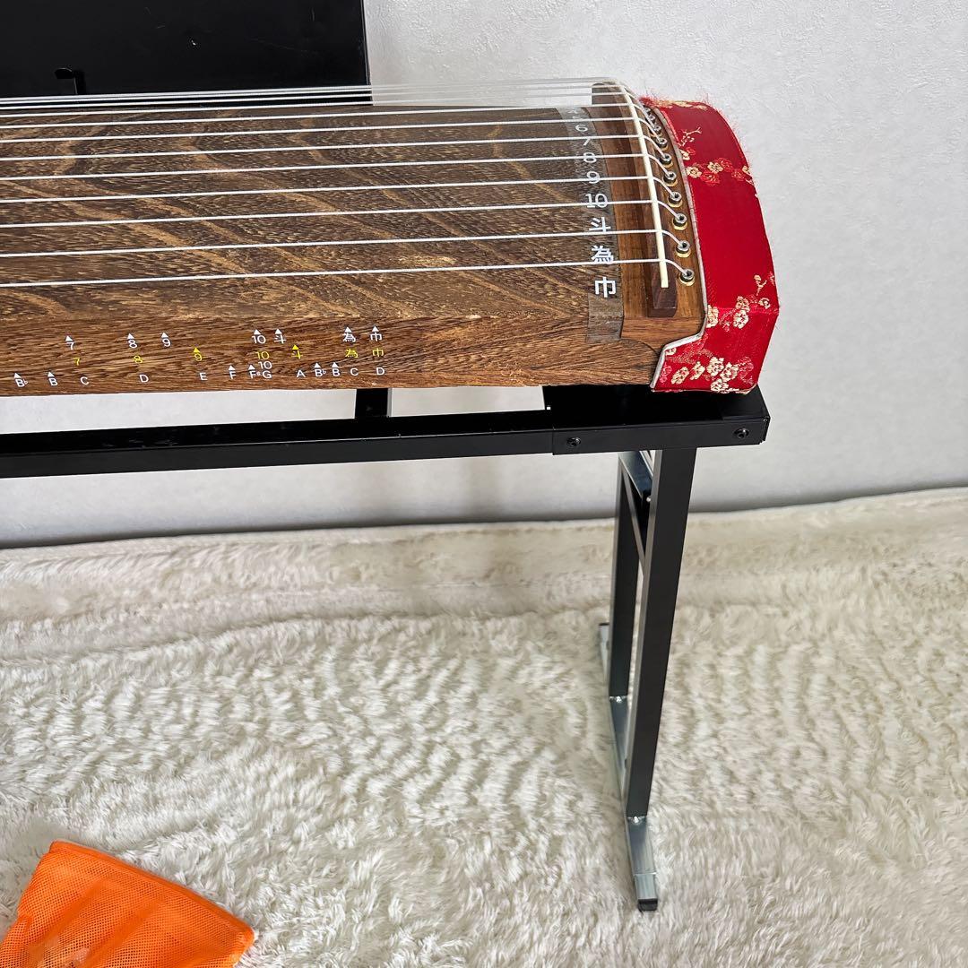 ゼンオン文化琴　羽衣　スタンド　ケース付き