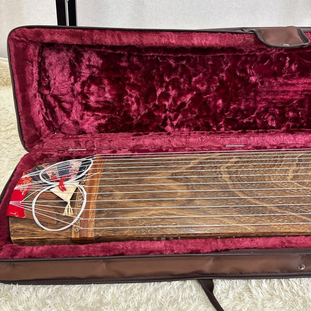 ゼンオン文化琴　羽衣　スタンド　ケース付き