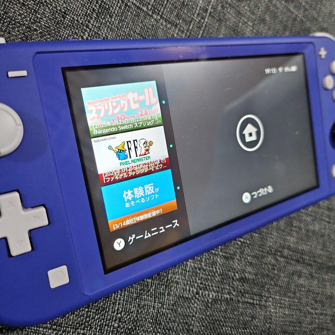 任天堂Switch ライト ブルー 美品☆