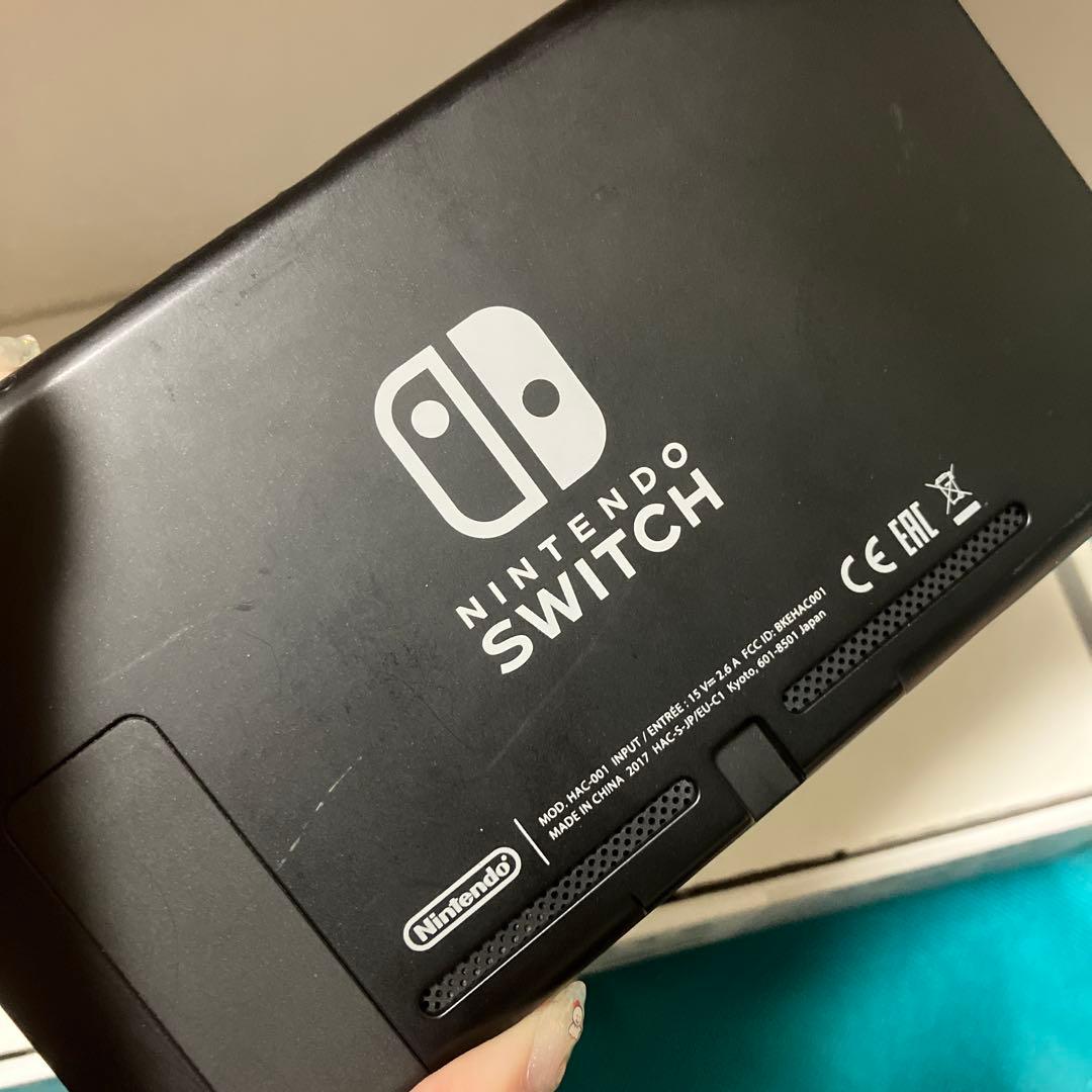 【純正周辺機器完備】Nintendo Switch グレー 本体