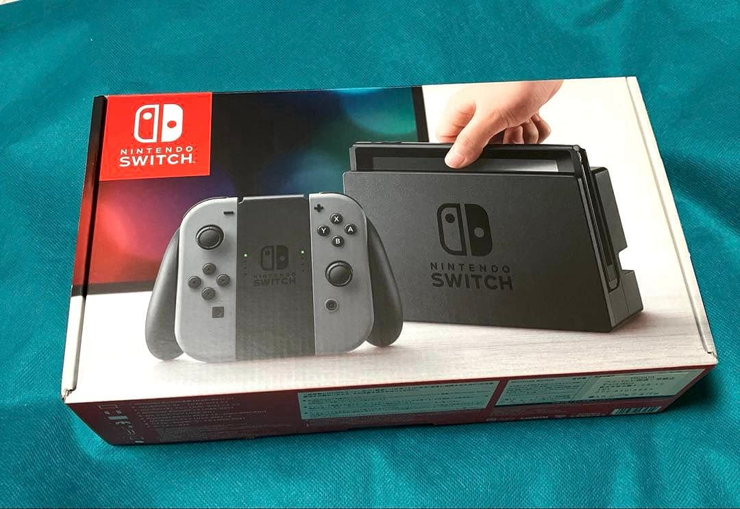 【純正周辺機器完備】Nintendo Switch グレー 本体