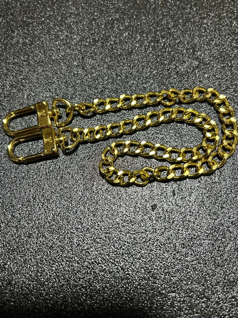 ⭐️LOUIS VUTTONウオーレットチェーン／ゴールド❤️新品未使用❤️