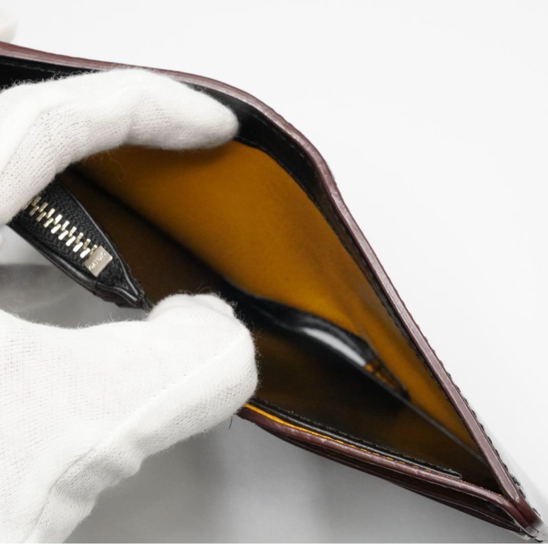 GANZO AVON エイボン Lファスナー 二つ折り財布