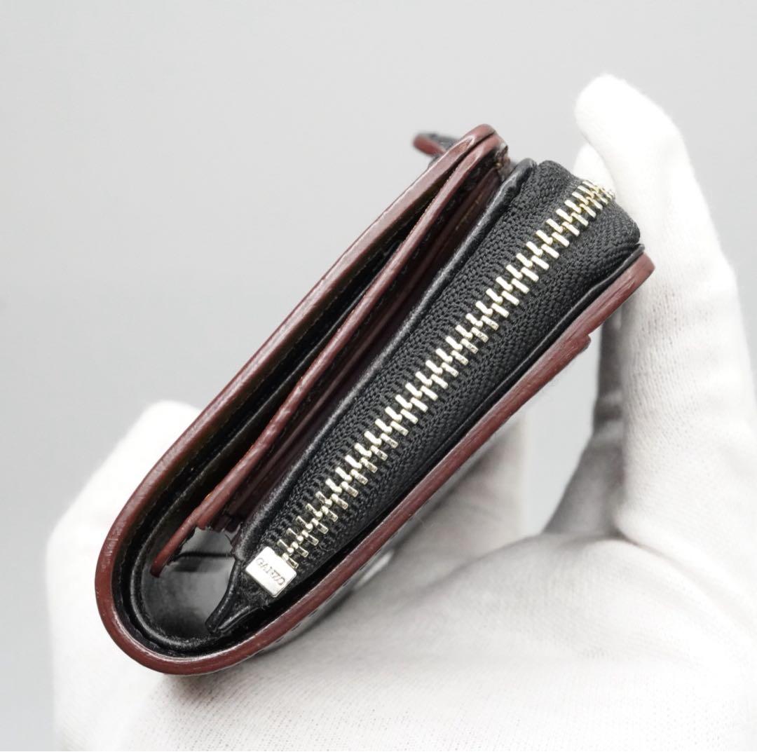 GANZO AVON エイボン Lファスナー 二つ折り財布