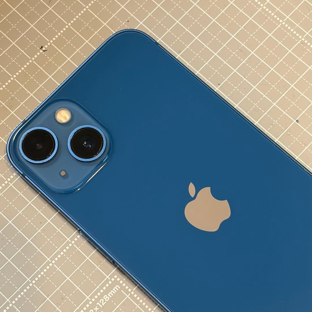 iPhone13 128GB ブルー バッテリー100%
