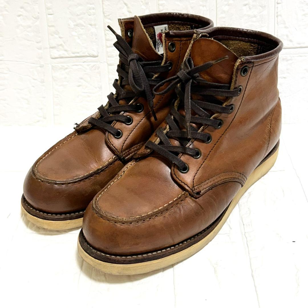 レッドウィング　刺繍羽根タグ　26.5E モックトゥ　アイリッシュセッター