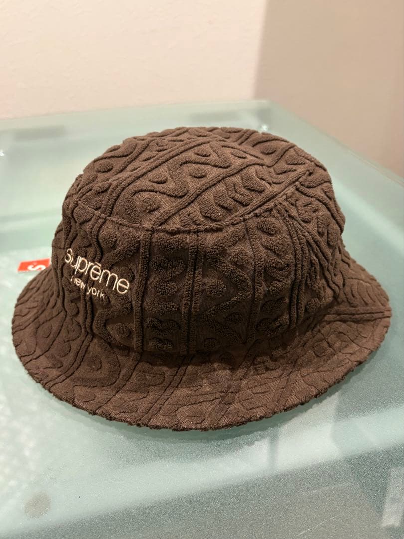 supreme バケットハット ブラウン