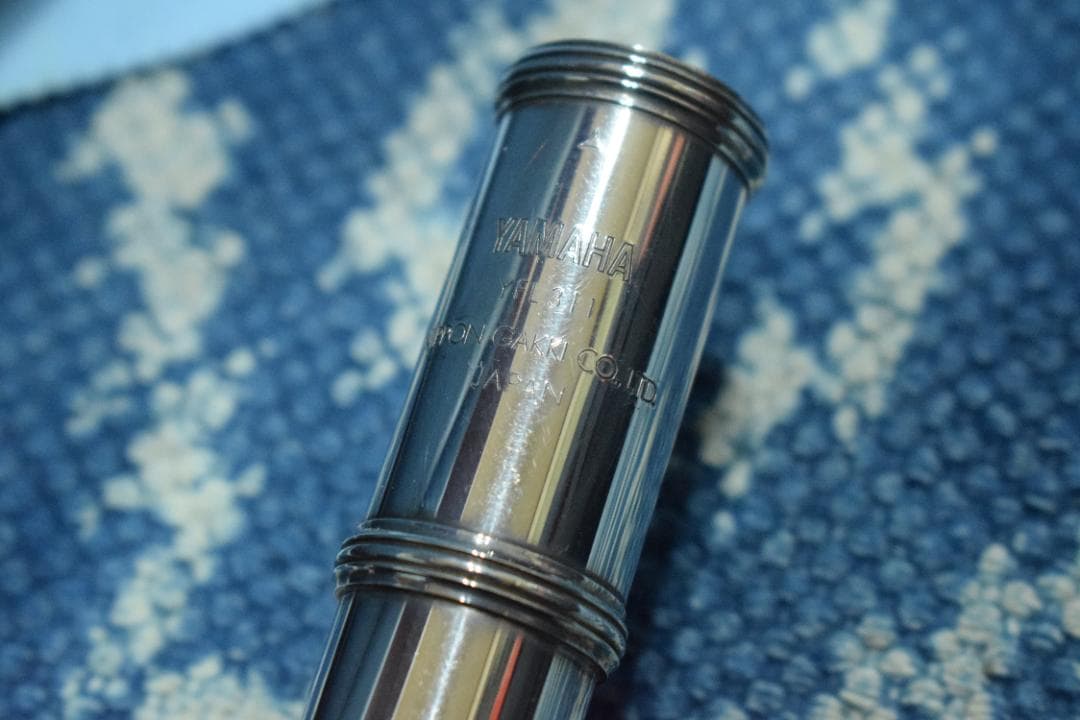 YAMAHA YFL311 頭部管銀製 日本製 音出しOK ケース付き
