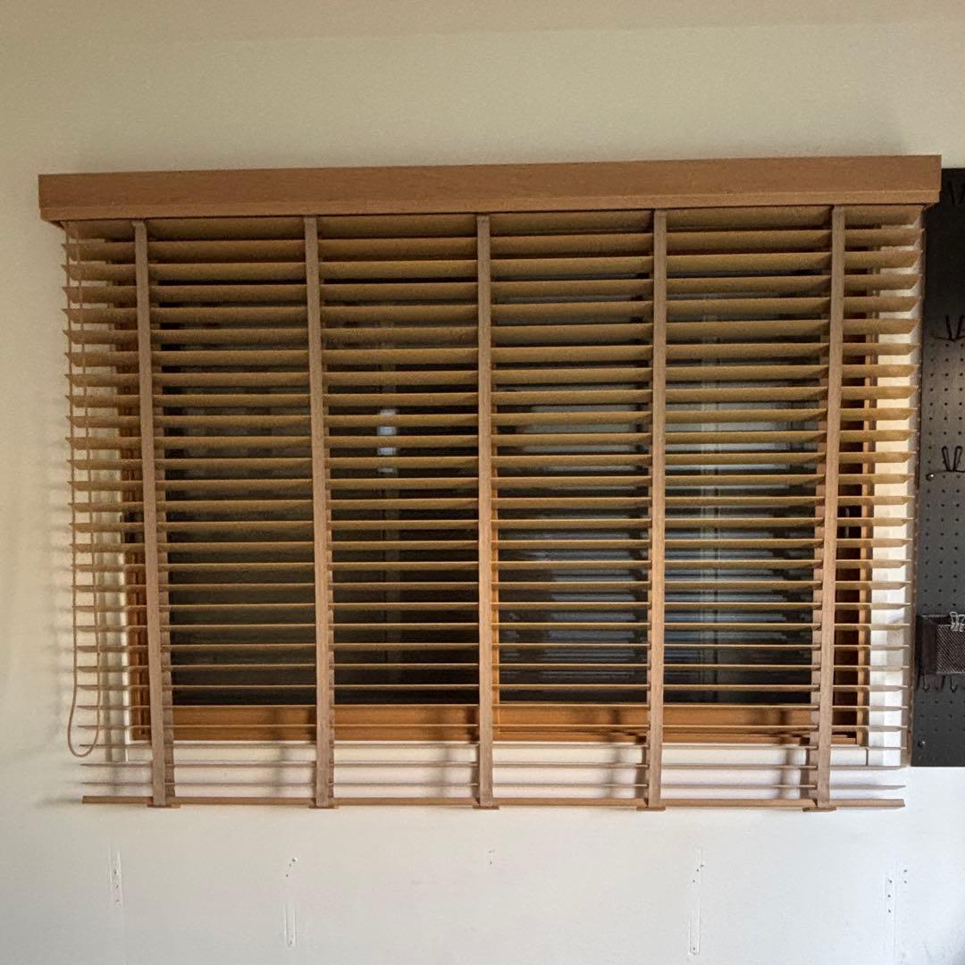 ChiChiPappaタチカワ　ウッドブラインド　1750x 300