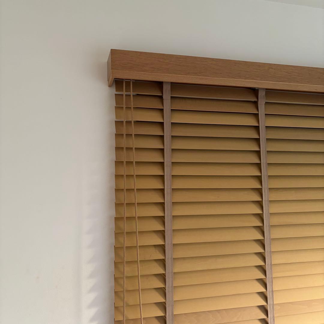 ChiChiPappaタチカワ　ウッドブラインド　1750x 300