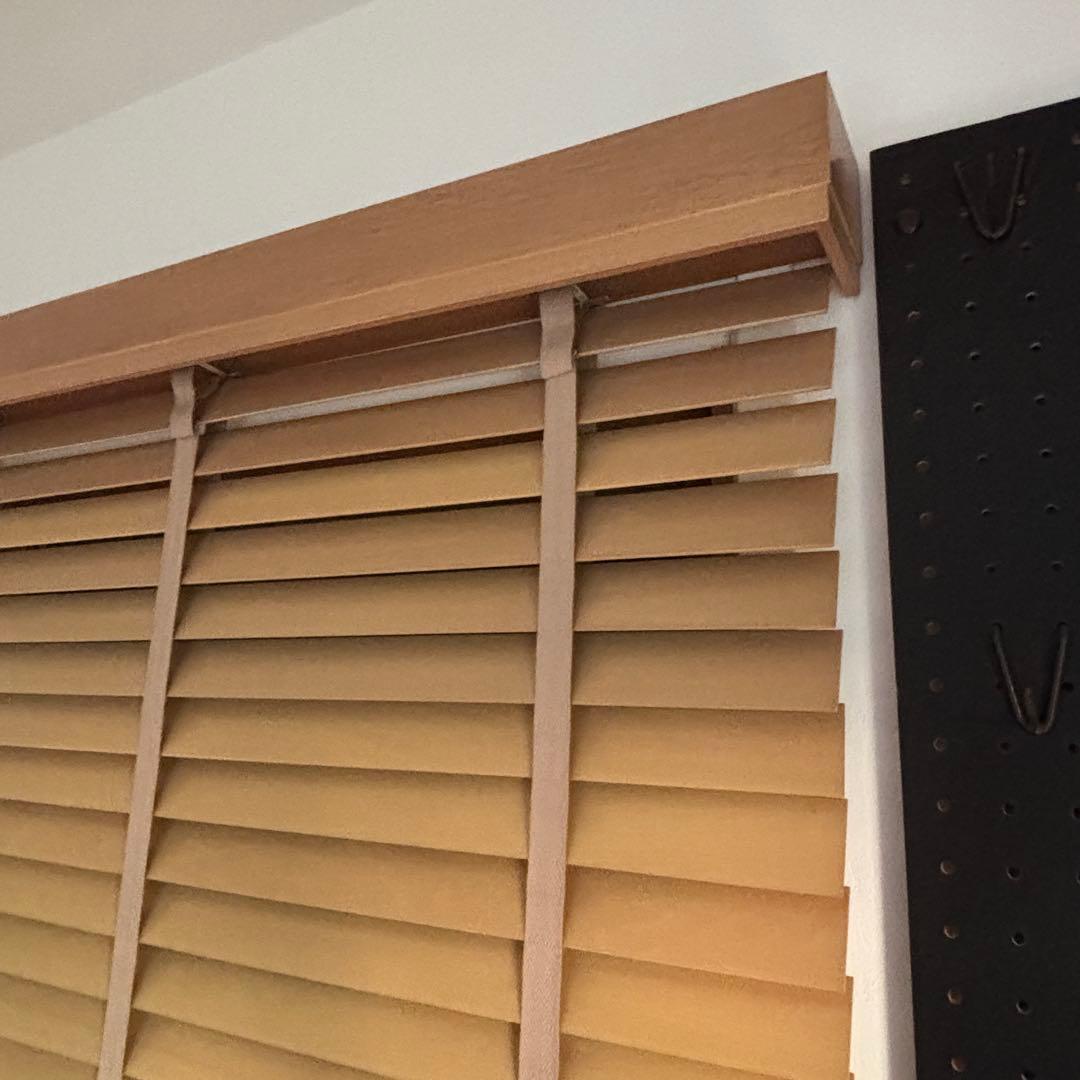 ChiChiPappaタチカワ　ウッドブラインド　1750x 300