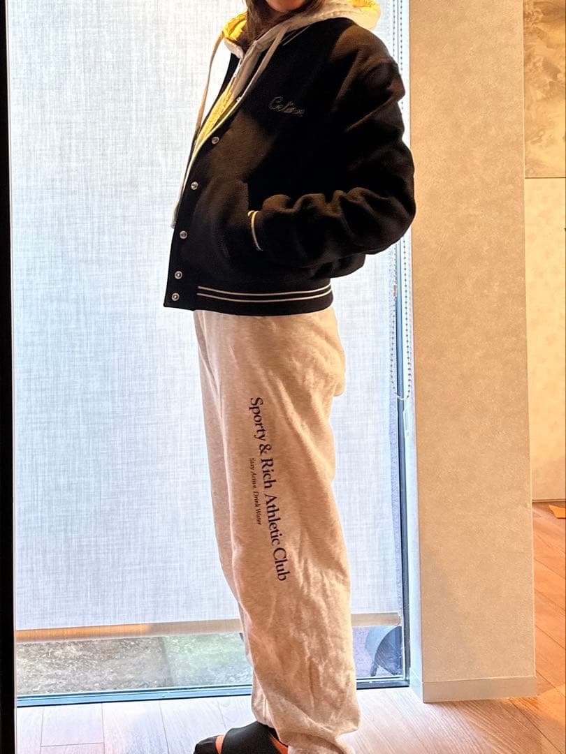 セリーヌ エンブロイダリーテディブルゾン 40 スタジャン 40 ブラック