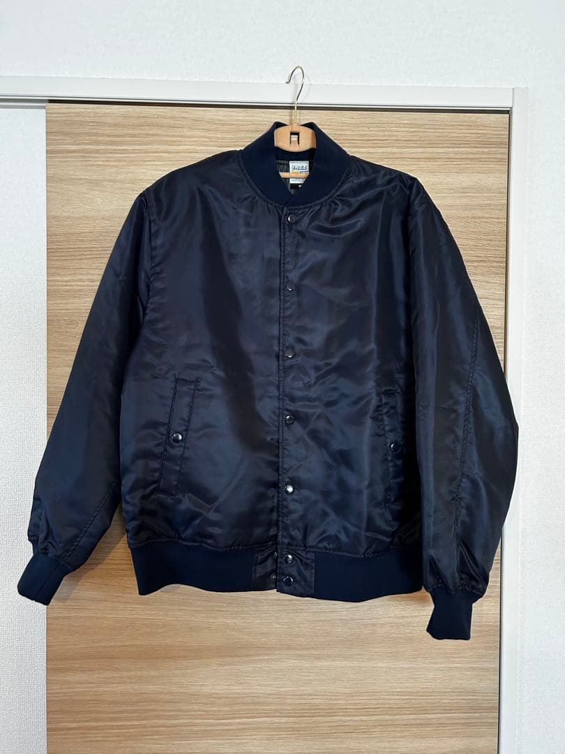 JAZZY SPORT × Diaspora 　スタジャン 刺繍ロゴ付き