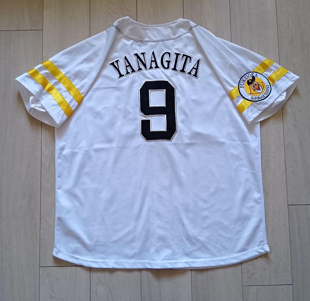 福岡　ソフトバンク　ホークス　柳田　ホーム　ユニフォーム　マジェスティック　L