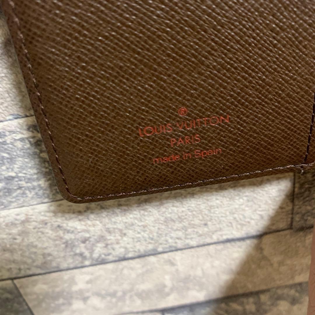 ルイヴィトン☆手帳カバー☆ダミエ☆美品☆