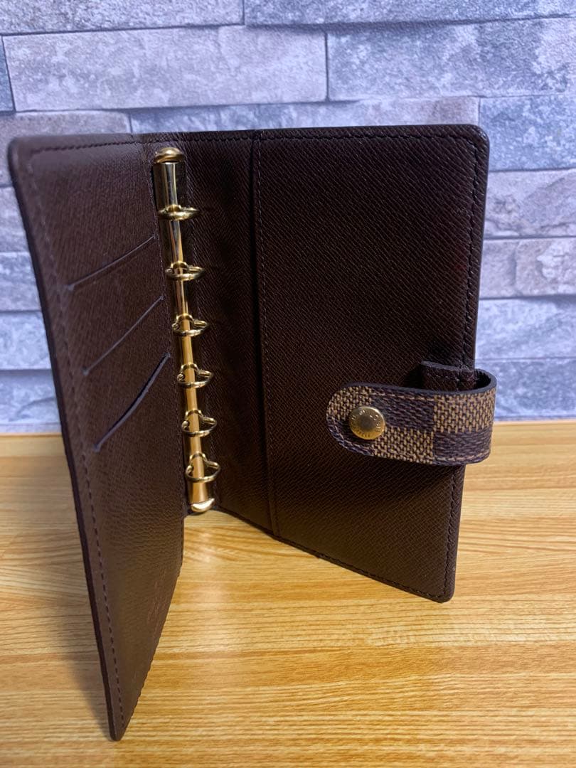 ルイヴィトン☆手帳カバー☆ダミエ☆美品☆