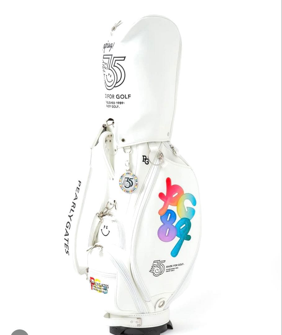 新品★PEARLY GATES 〜レア35周年記念キャディバッグ