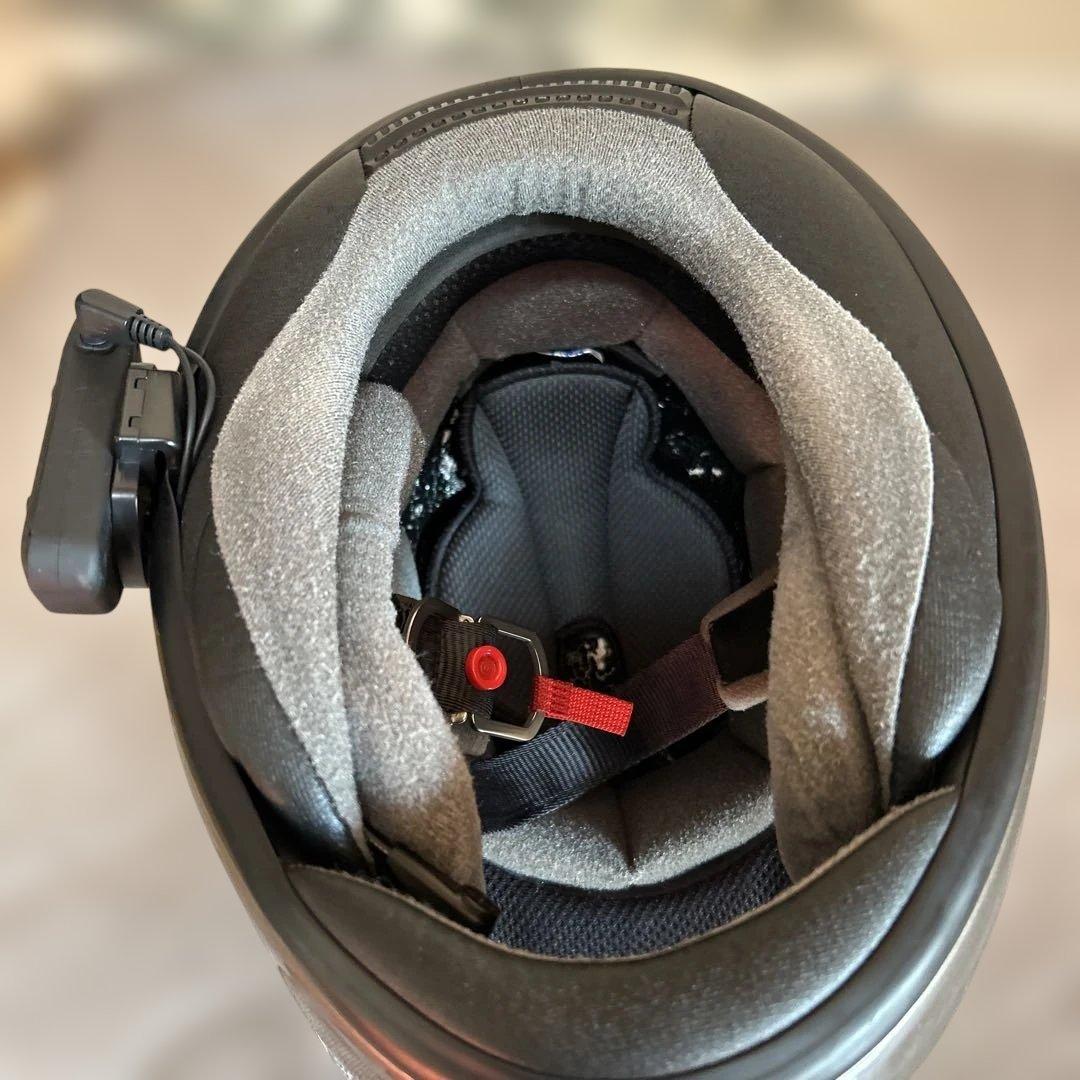 アライのフルフェイス　インカム付き美品