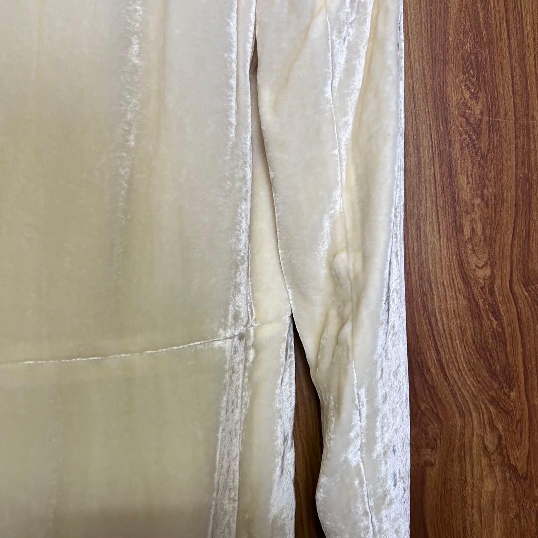 Itami‼️ベルベット　ジャケット　アイボリー 38サイズ