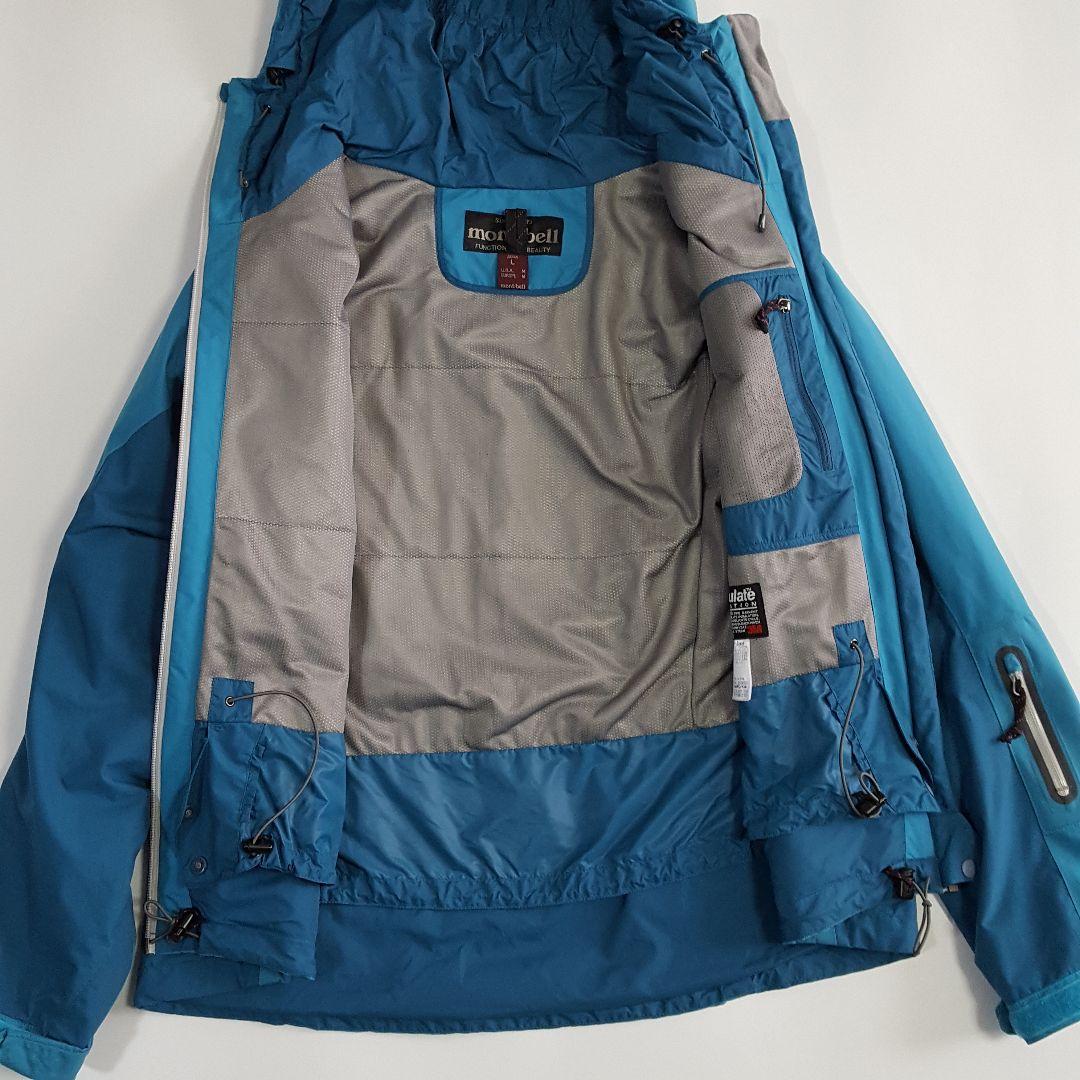 モンベル　レディース　ストーム　スノージャケット　スキー　スノボー　防水透湿　L