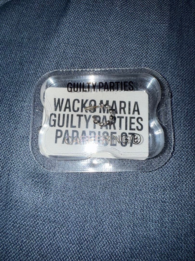 WACKO MARIA GUILTY PARTIES ピアス