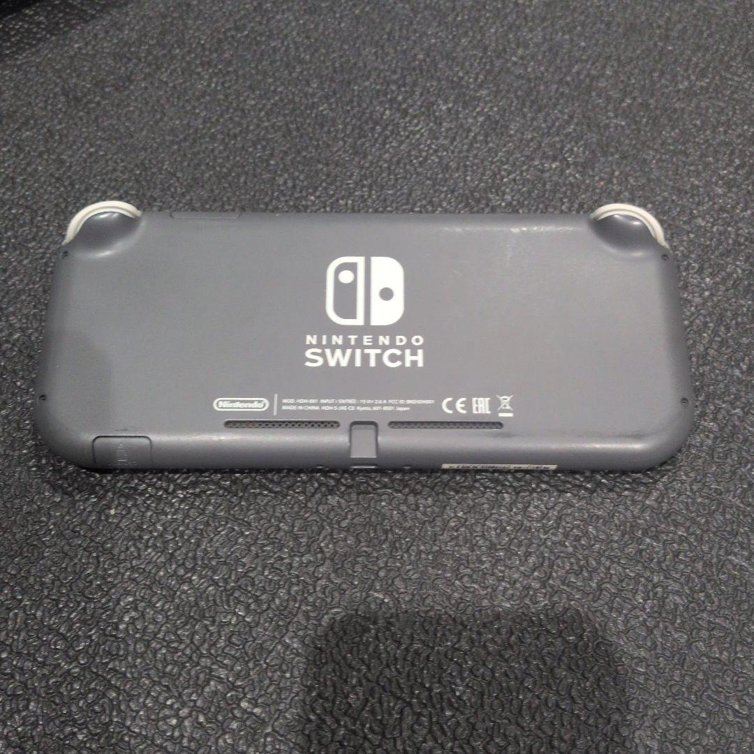 Nintendo Switch Lite グレー 本体のみ　カバー付