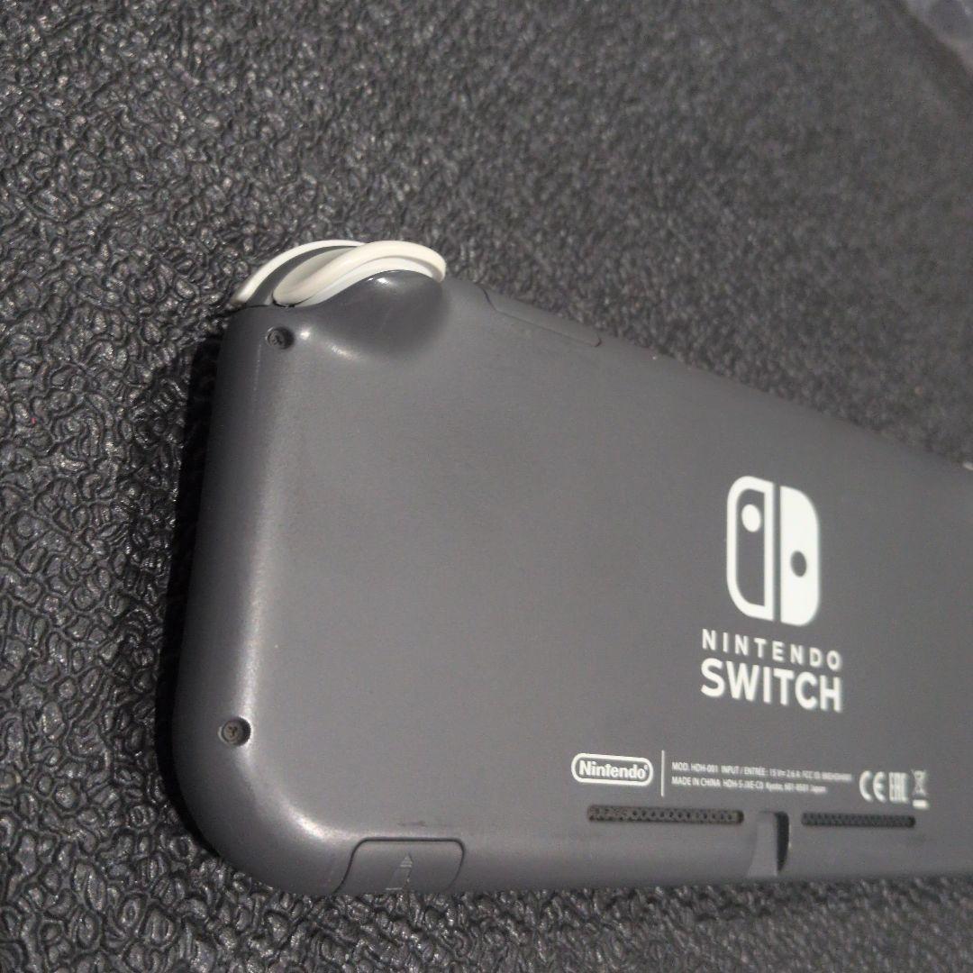 Nintendo Switch Lite グレー 本体のみ　カバー付