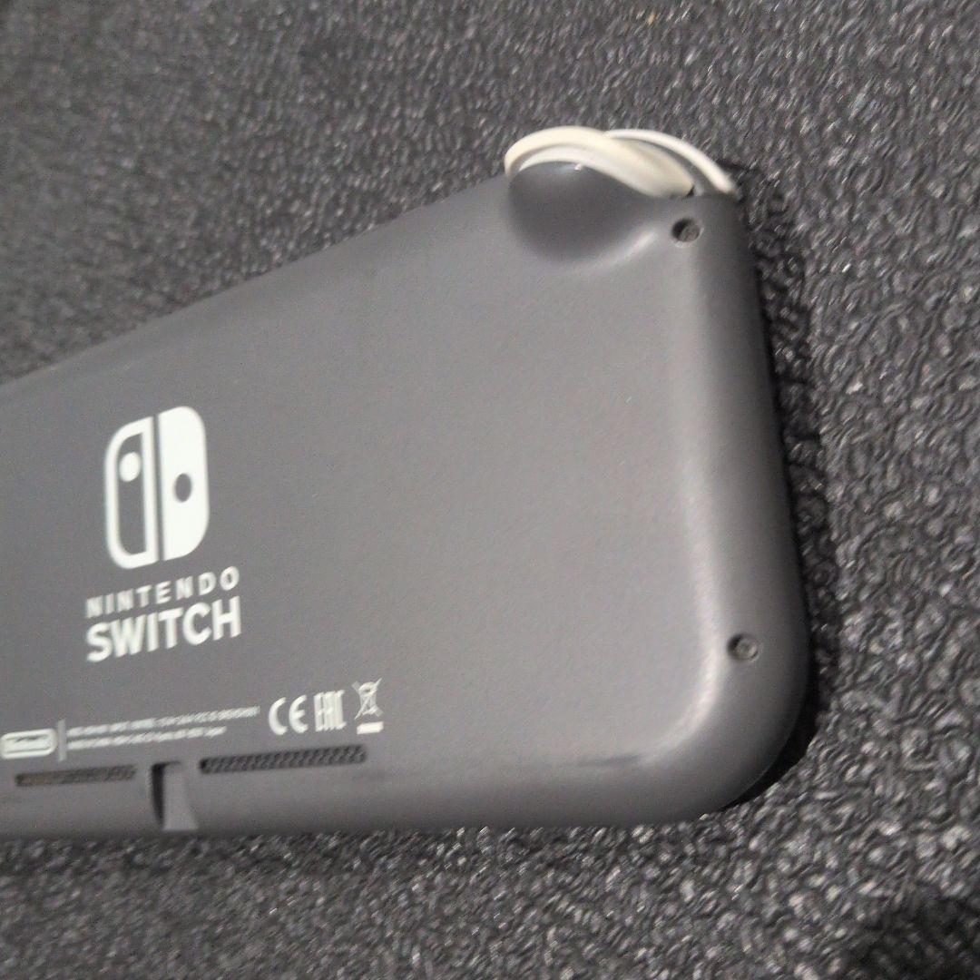 Nintendo Switch Lite グレー 本体のみ　カバー付