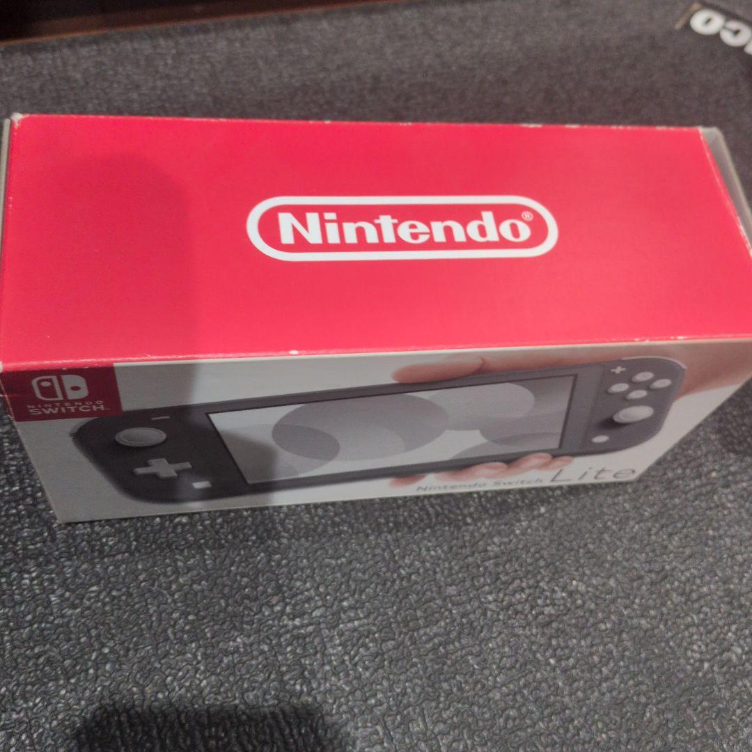 Nintendo Switch Lite グレー 本体のみ　カバー付