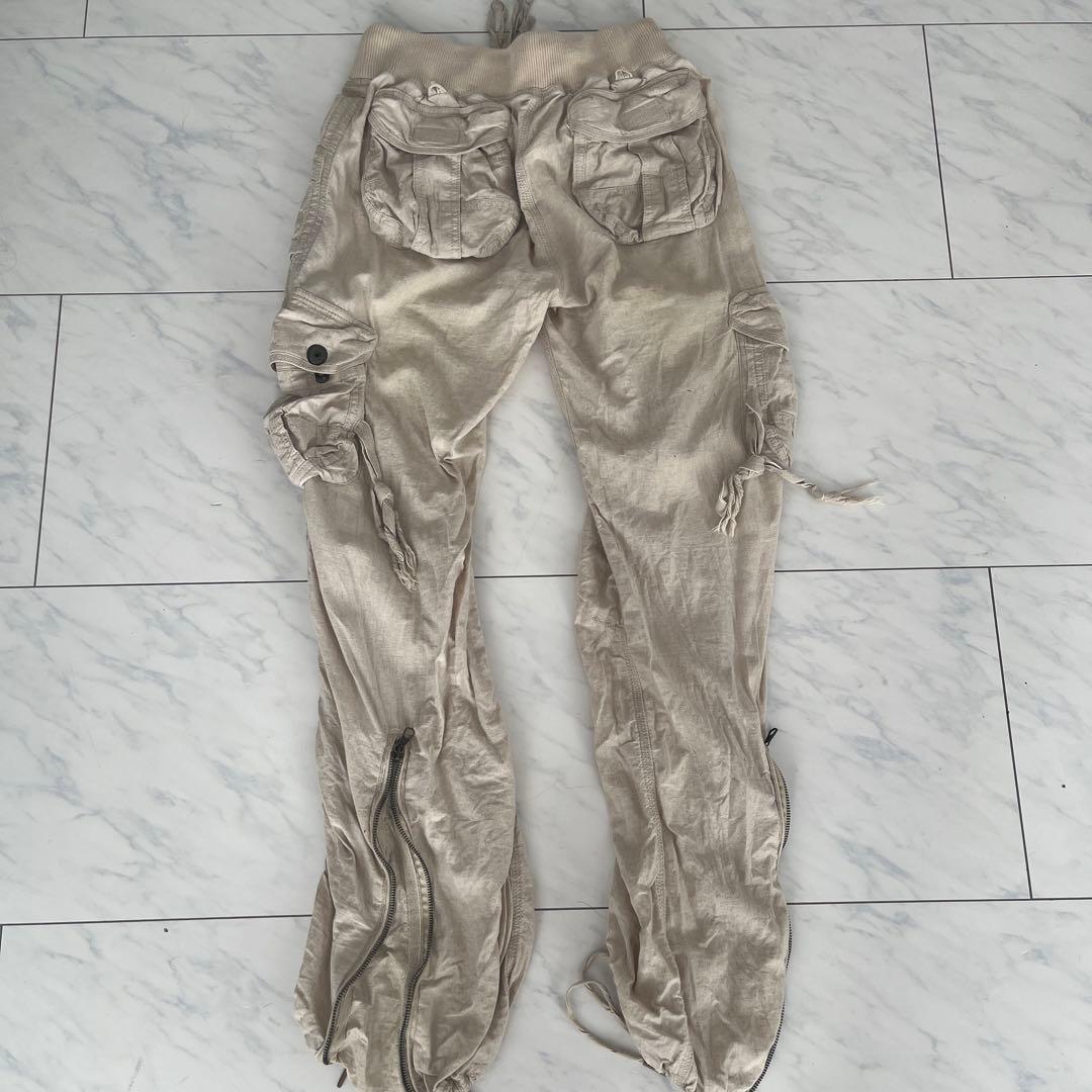 goa ベージュ カーゴパンツ