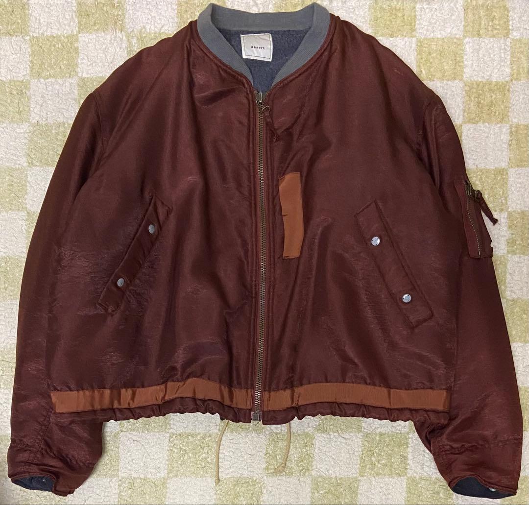 dezert デザート MA-1 ノーカラー 90s archive y2k