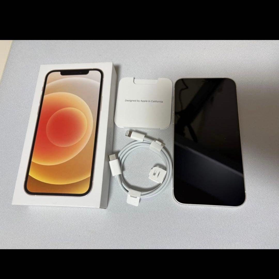 iPhone12 64GB SIMロックなし ホワイト