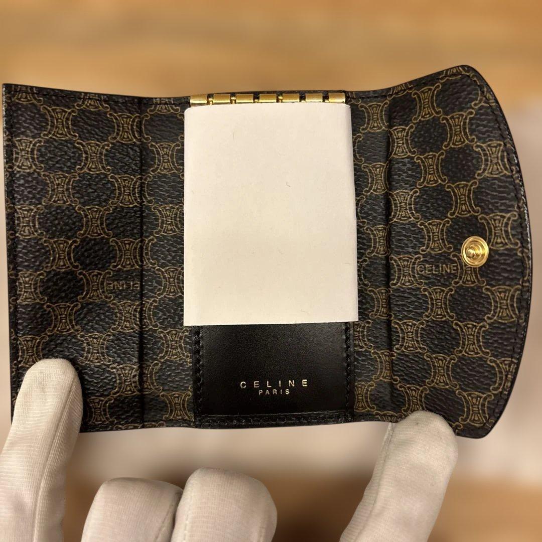CELINE セリーヌ トリオンフキャンバス キーケース