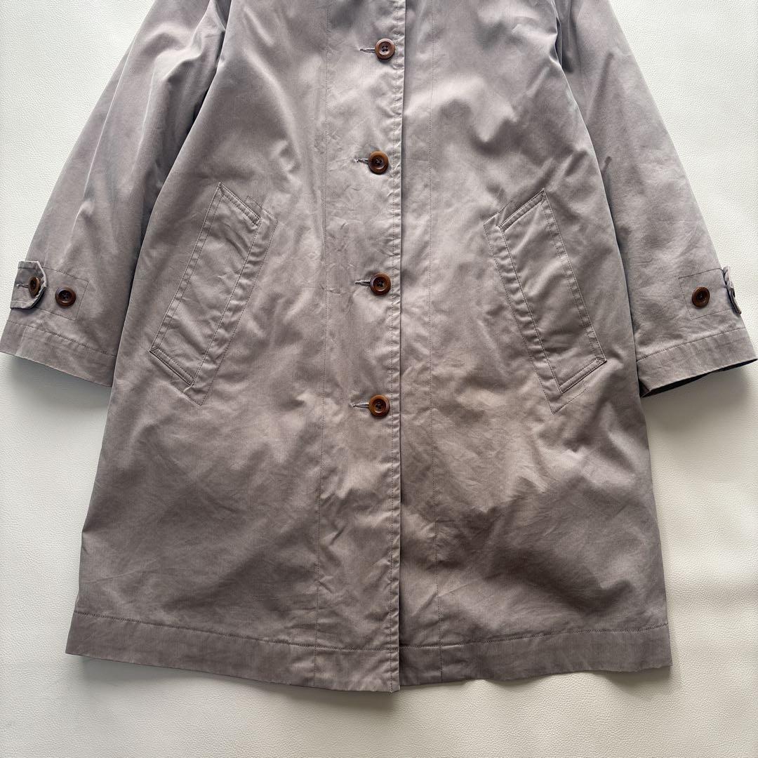 ✨MHL.エムエイチエル ライナー付き ステンカラーコート　ベージュ