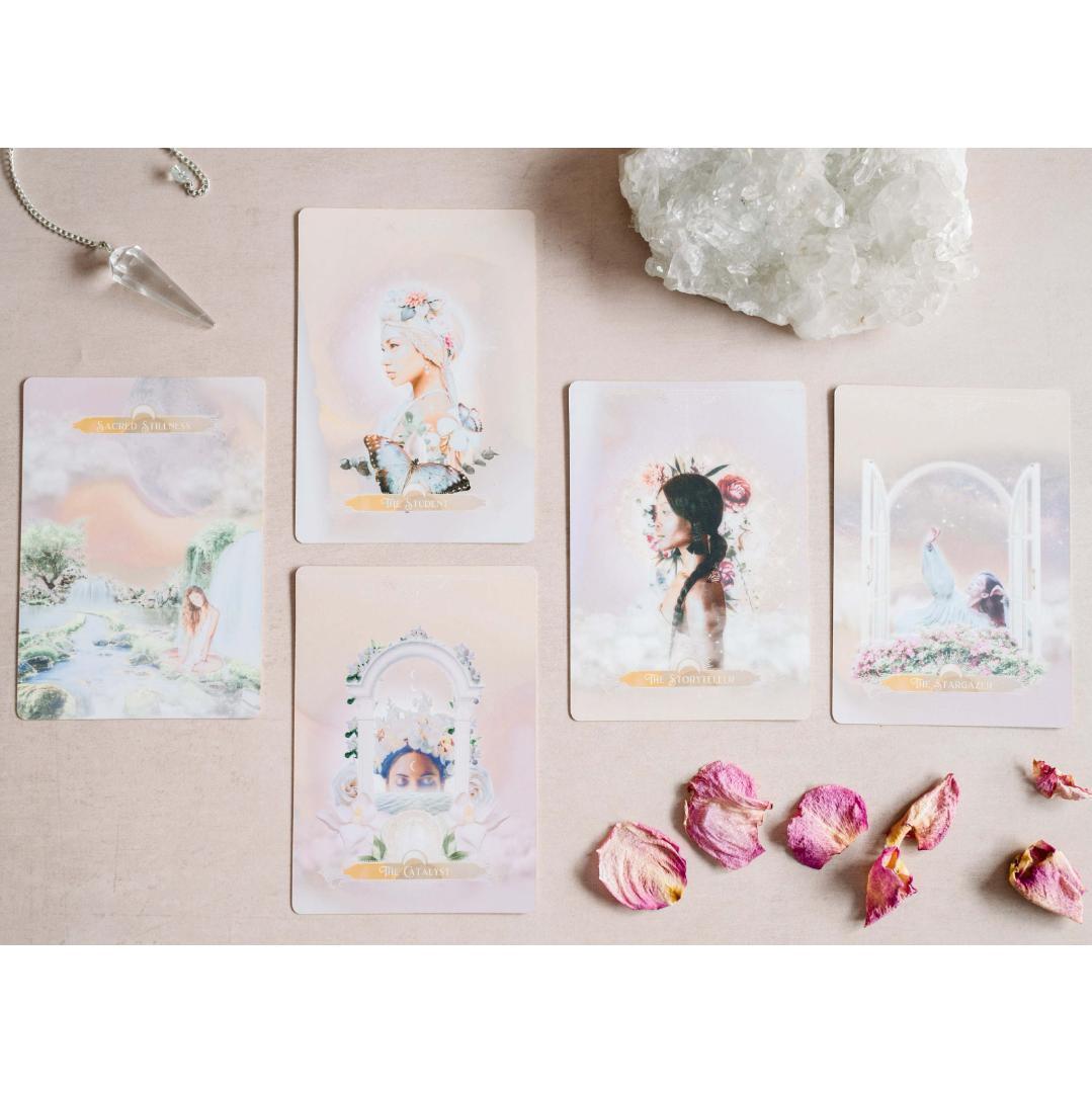 【正規品オラクルカード】富の創造と経済的な繁栄を✨豊かさをもたらす女性のデッキ