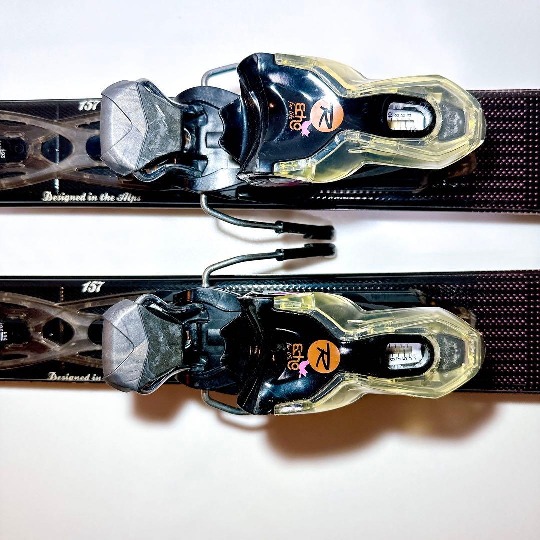 ロシニョール Unique 157cm レディース スキー板 ビンディング