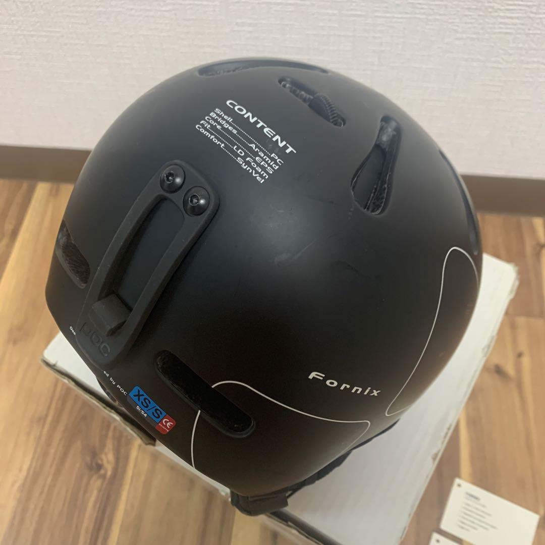 スキー・スノーボードアクセサリー POC Fornix Matt Black XS-S (51-54)