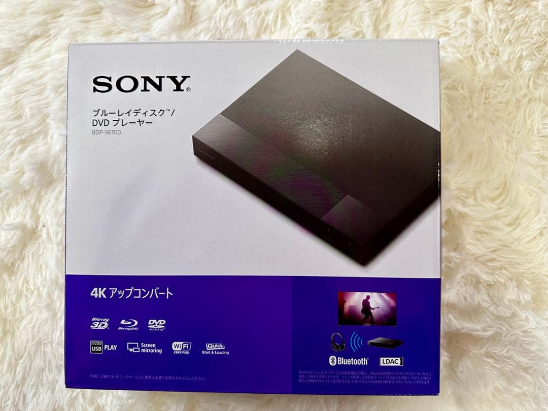 SONY ブルーレイディスク/DVDプレーヤー BDP-S6700