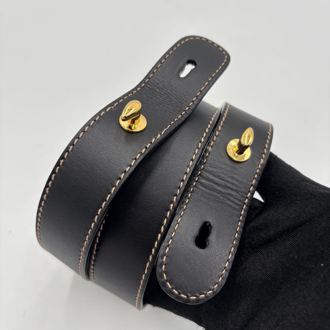 dunhill ダンヒル 2way レザー ボストンバッグ ショルダーバッグ 黒