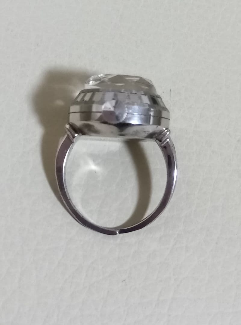 アンティーク SEIKO セイコー カット ガラス リングウォッチ