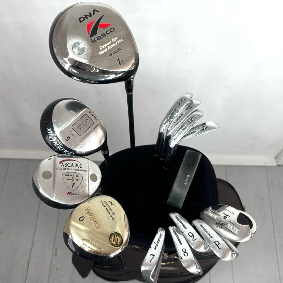 本格派 メンズゴルフクラブ 14本 フルセット ゴルフセット 豪華セット