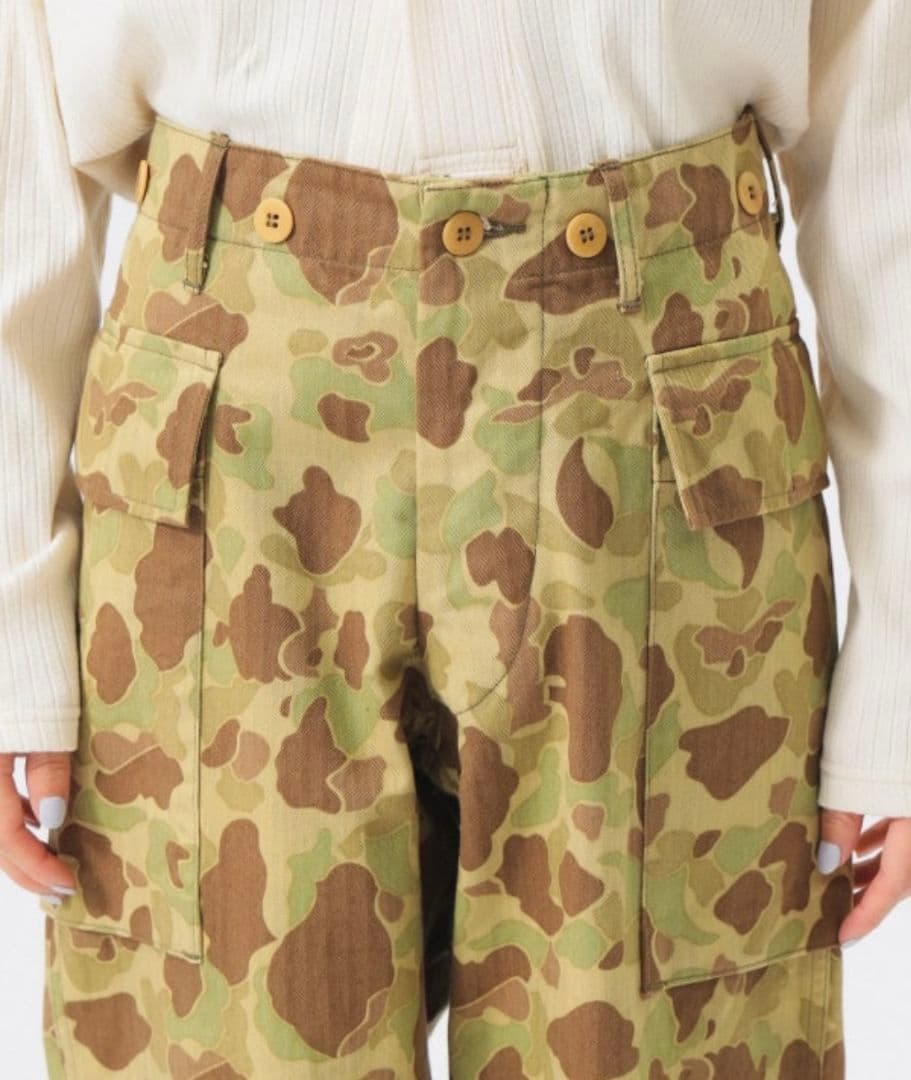 【k.o】BUZZ RICKSON'S / ヘリンボーン カモ パンツ