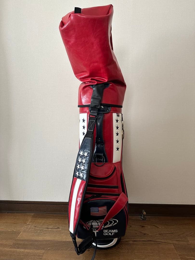 ビームスゴルフ ベルディング キャディバッグ 全米代表モデル ライダーカップ