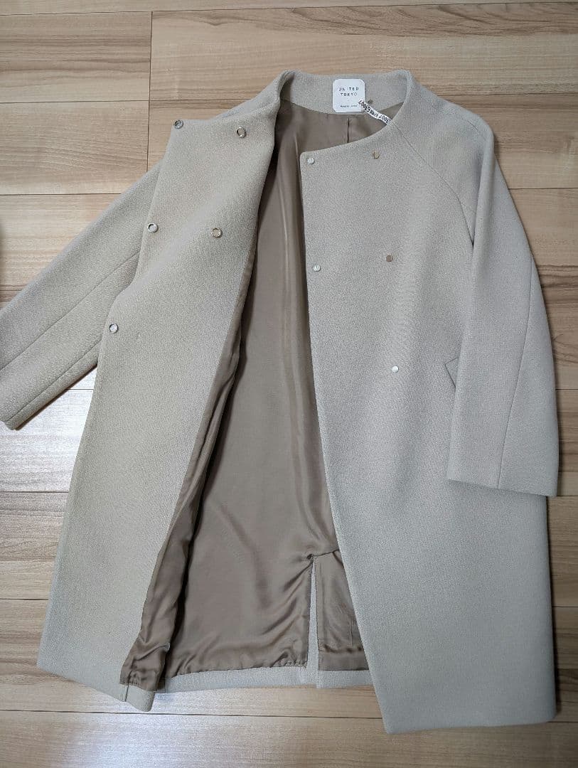 ユナイテッドトウキョウ ハイネックコクーンコート